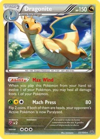 Carta Dragonite (51/108) do set Céus Estrondosos — Pokémon TCG | Bynx