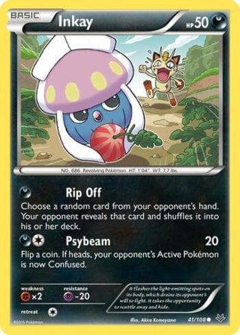 Carta Inkay (41/108) do set Céus Estrondosos — Pokémon TCG | Bynx