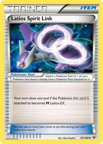 Carta Latios Spirit Link (85/108) do set Céus Estrondosos — Pokémon TCG | Bynx