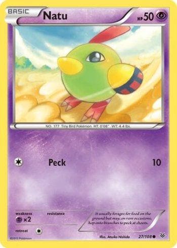 Carta Natu (27/108) do set Céus Estrondosos — Pokémon TCG | Bynx