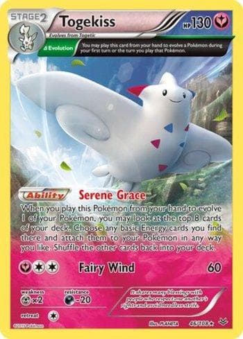 Carta Togekiss (46/108) do set Céus Estrondosos — Pokémon TCG | Bynx