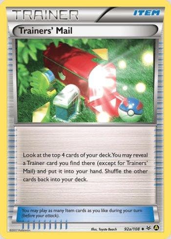 Carta Trainers' Mail (92a/108) do set Céus Estrondosos — Pokémon TCG | Bynx