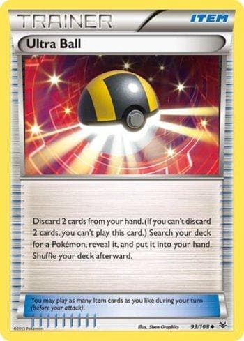 Carta Ultra Ball (93/108) do set Céus Estrondosos — Pokémon TCG | Bynx