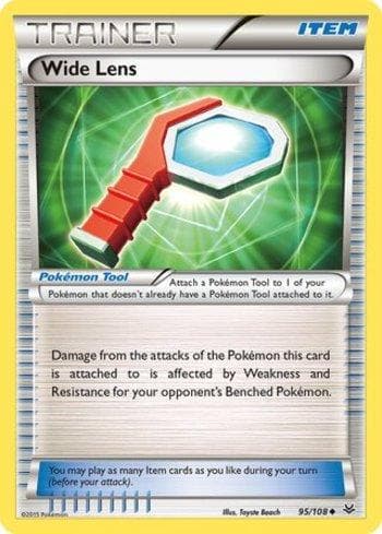 Carta Wide Lens (95/108) do set Céus Estrondosos — Pokémon TCG | Bynx