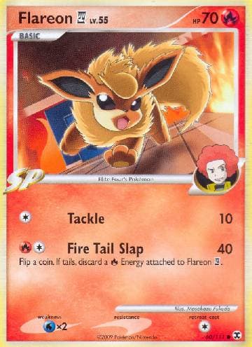 Carta Flareon 4 (60/111) #60 — Pokémon TCG | Bynx