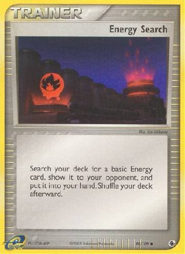 Carta Energy Search (90/109) do set Rubi & Safira — Pokémon TCG | Bynx