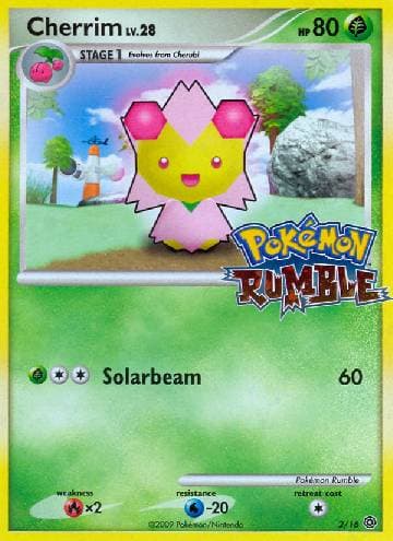 Cherrim (2/16) — Rumble