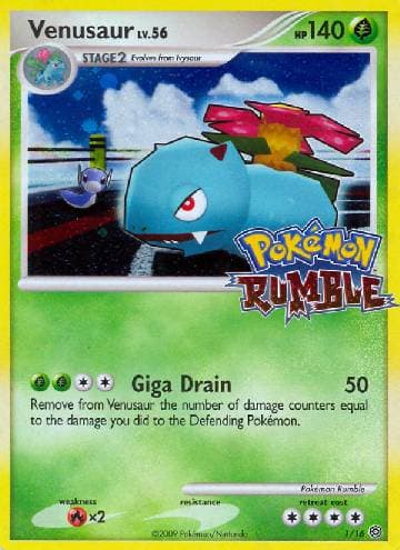 Venusaur (1/16) — Rumble
