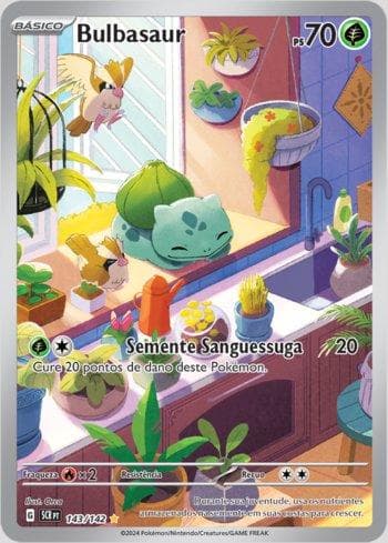 Carta Bulbasaur 143/142 do set Coroa Estelar — Pokémon TCG | Bynx