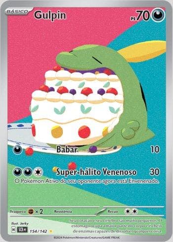 Carta Gulpin 154/142 do set Coroa Estelar — Pokémon TCG | Bynx