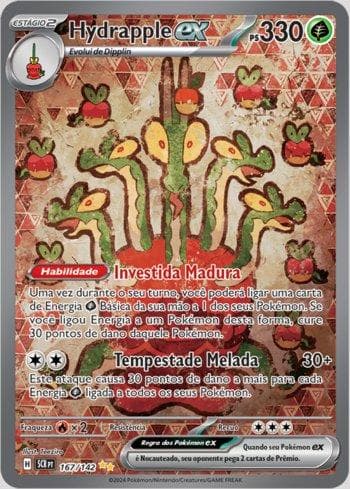 Carta Hydrapple ex 167/142 do set Coroa Estelar — Pokémon TCG | Bynx