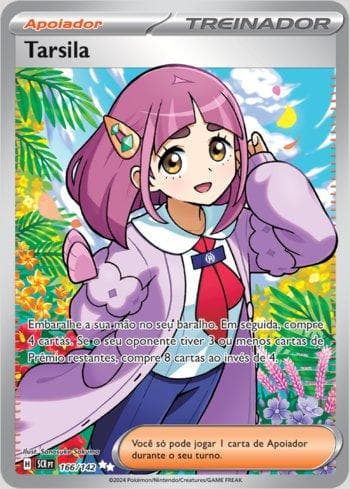 Carta Lacey 166/142 do set Coroa Estelar — Pokémon TCG | Bynx