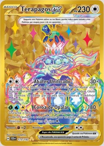 Carta Terapagos ex 173/142 do set Coroa Estelar — Pokémon TCG | Bynx
