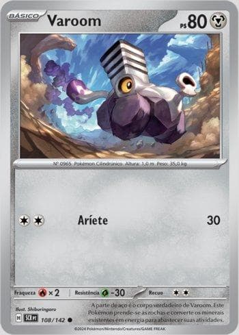 Carta Varoom 108/142 do set Coroa Estelar — Pokémon TCG | Bynx