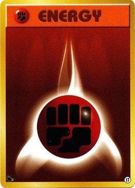 Carta Fighting Energy (17/40) do set Squirtle Deck VHS — Pokémon TCG | Bynx