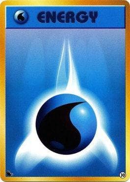 Carta Water Energy (30/40) do set Squirtle Deck VHS — Pokémon TCG | Bynx