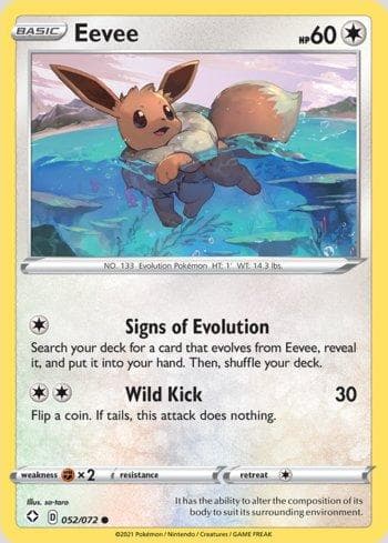 Eevee (52/72) — Destinos Brilhantes