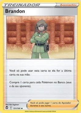 Carta Brandon (151/195) do set Tempestade Prateada — Pokémon TCG | Bynx