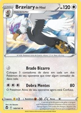 Carta Braviary de Hisui / Hisuian Braviary (149/195) #149 — Pokémon TCG | Bynx