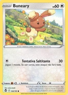 Carta Buneary (144/195) do set Tempestade Prateada — Pokémon TCG | Bynx