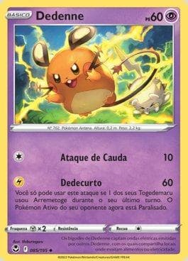 Carta Dedenne (085/195) do set Tempestade Prateada — Pokémon TCG | Bynx