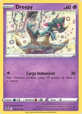 Carta Dreepy (087/195) do set Tempestade Prateada — Pokémon TCG | Bynx