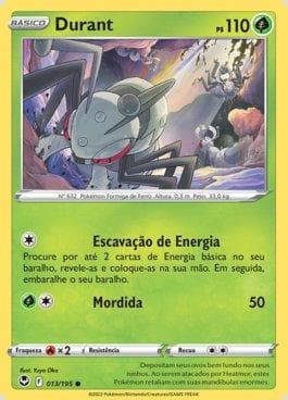 Carta Durant (013/195) do set Tempestade Prateada — Pokémon TCG | Bynx