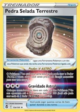 Earthen Seal Stone (154/195) — Tempestade Prateada