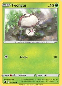 Carta Foongus (011/195) do set Tempestade Prateada — Pokémon TCG | Bynx
