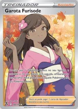 Carta Furisode Girl (190/195) do set Tempestade Prateada — Pokémon TCG | Bynx