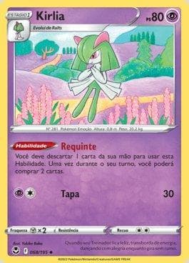 Carta Kirlia (068/195) do set Tempestade Prateada — Pokémon TCG | Bynx