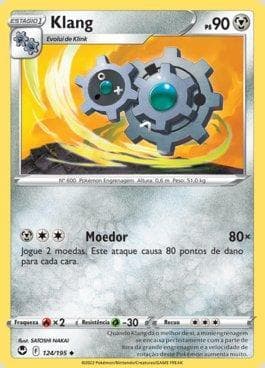 Carta Klang (124/195) do set Tempestade Prateada — Pokémon TCG | Bynx
