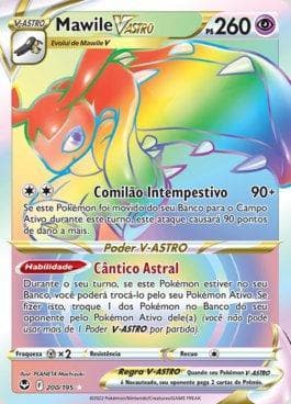 Carta Mawile-VSTAR (200/195) do set Tempestade Prateada — Pokémon TCG | Bynx