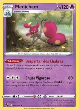 Carta Medicham (073/195) do set Tempestade Prateada — Pokémon TCG | Bynx