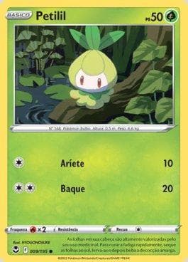 Carta Petilil (009/195) do set Tempestade Prateada — Pokémon TCG | Bynx