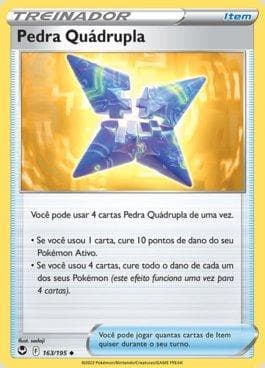 Carta Quad Stone (163/195) do set Tempestade Prateada — Pokémon TCG | Bynx
