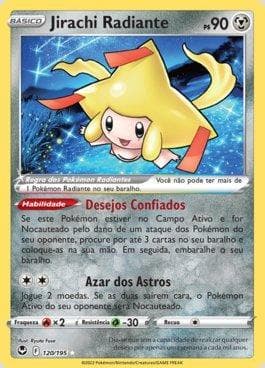 Carta Radiant Jirachi (120/195) do set Tempestade Prateada — Pokémon TCG | Bynx