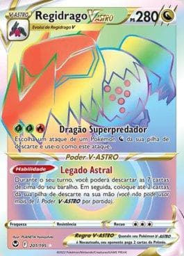 Carta Regidrago-VSTAR (201/195) do set Tempestade Prateada — Pokémon TCG | Bynx
