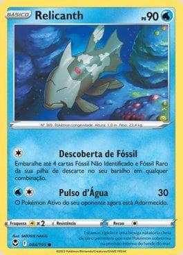 Carta Relicanth (044/195) do set Tempestade Prateada — Pokémon TCG | Bynx