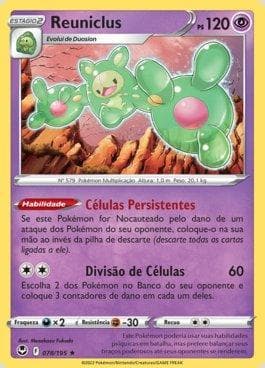 Carta Reuniclus (078/195) do set Tempestade Prateada — Pokémon TCG | Bynx