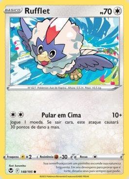 Carta Rufflet (148/195) do set Tempestade Prateada — Pokémon TCG | Bynx