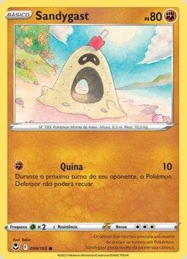 Carta Sandygast (099/195) do set Tempestade Prateada — Pokémon TCG | Bynx