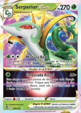 Carta Serperior-VSTAR (008/195) do set Tempestade Prateada — Pokémon TCG | Bynx