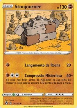 Carta Stonjourner (101/195) do set Tempestade Prateada — Pokémon TCG | Bynx