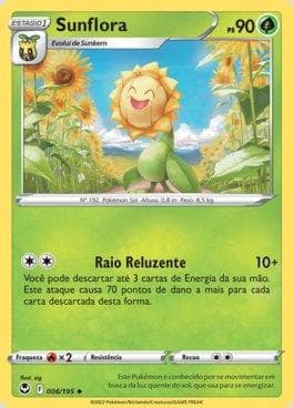 Carta Sunflora (006/195) do set Tempestade Prateada — Pokémon TCG | Bynx