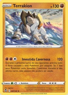 Carta Terrakion (097/195) do set Tempestade Prateada — Pokémon TCG | Bynx