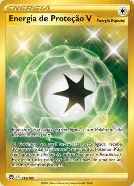 Carta V Guard Energy (215/195) do set Tempestade Prateada — Pokémon TCG | Bynx