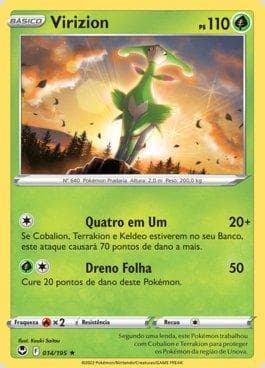 Carta Virizion (014/195) do set Tempestade Prateada — Pokémon TCG | Bynx