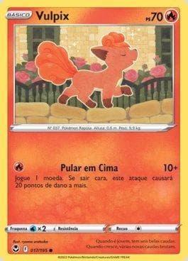 Vulpix (017/195) — Tempestade Prateada