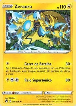 Carta Zeraora (056/195) do set Tempestade Prateada — Pokémon TCG | Bynx